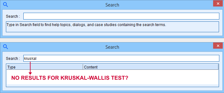 SPSS 27 Search Not Working