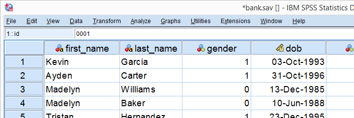 spss 25 reference apa format