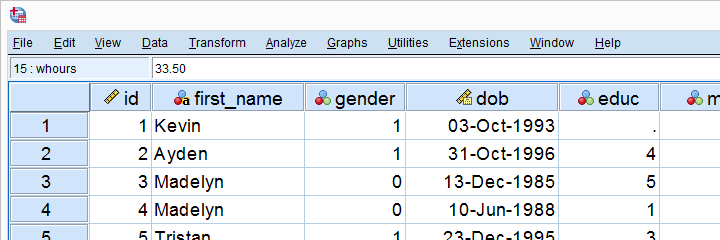 convert spss code to r