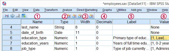 Spss Tutorials Changing Variable Properties