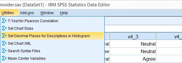 SPSS Custom Dialogs in Menu