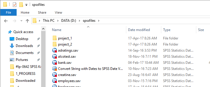 spss 12 explorer doesn