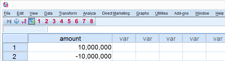 SPSS Digit Grouping Explained