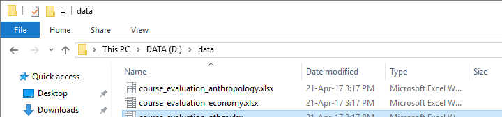 SPSS Python Separate Excel Files