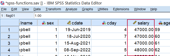 SPSS Round Numbers Example