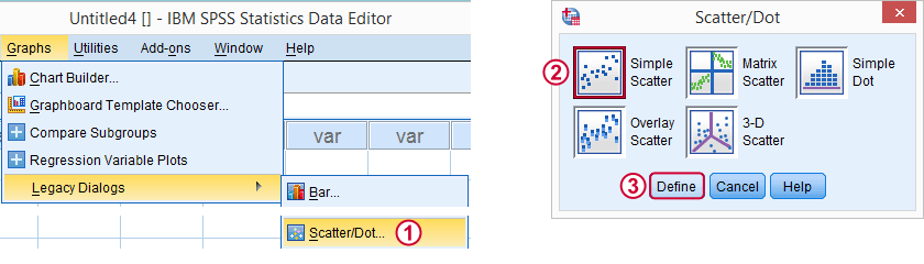 SPSS Scatterplot Menu 840 1