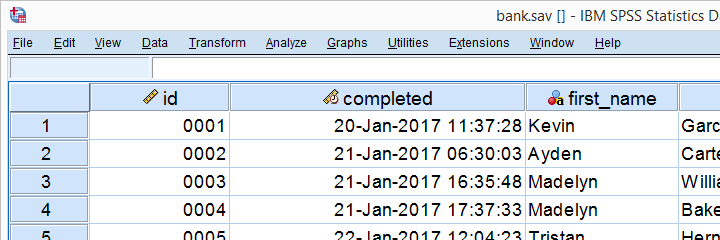 how to import excel into spss 23