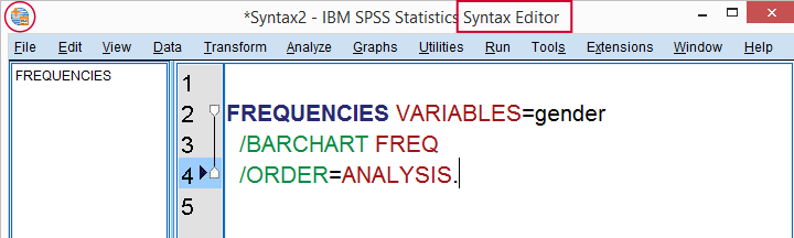 spss code if syntantx