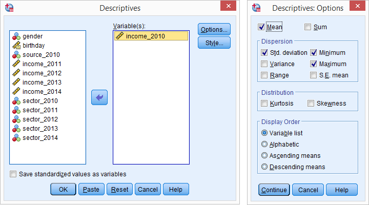 ssp software for data analysis