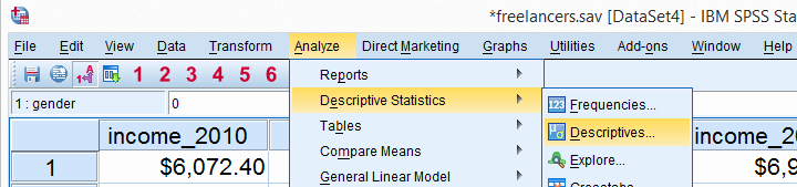 the basic model in spss ibm