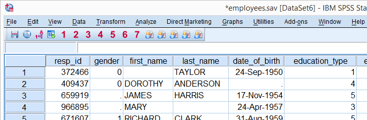 discriminant spss code