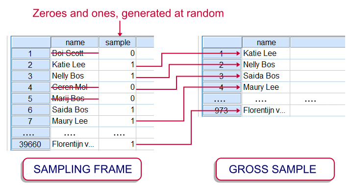 Survey Sampling with SPSS